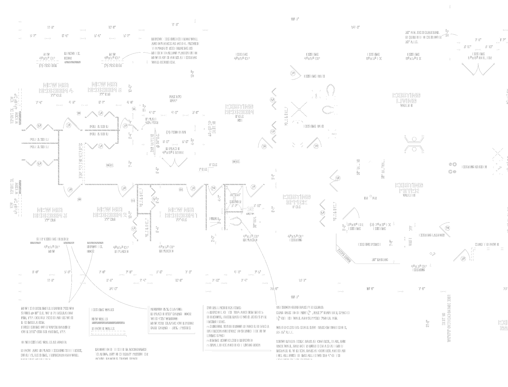 Remodel example plan