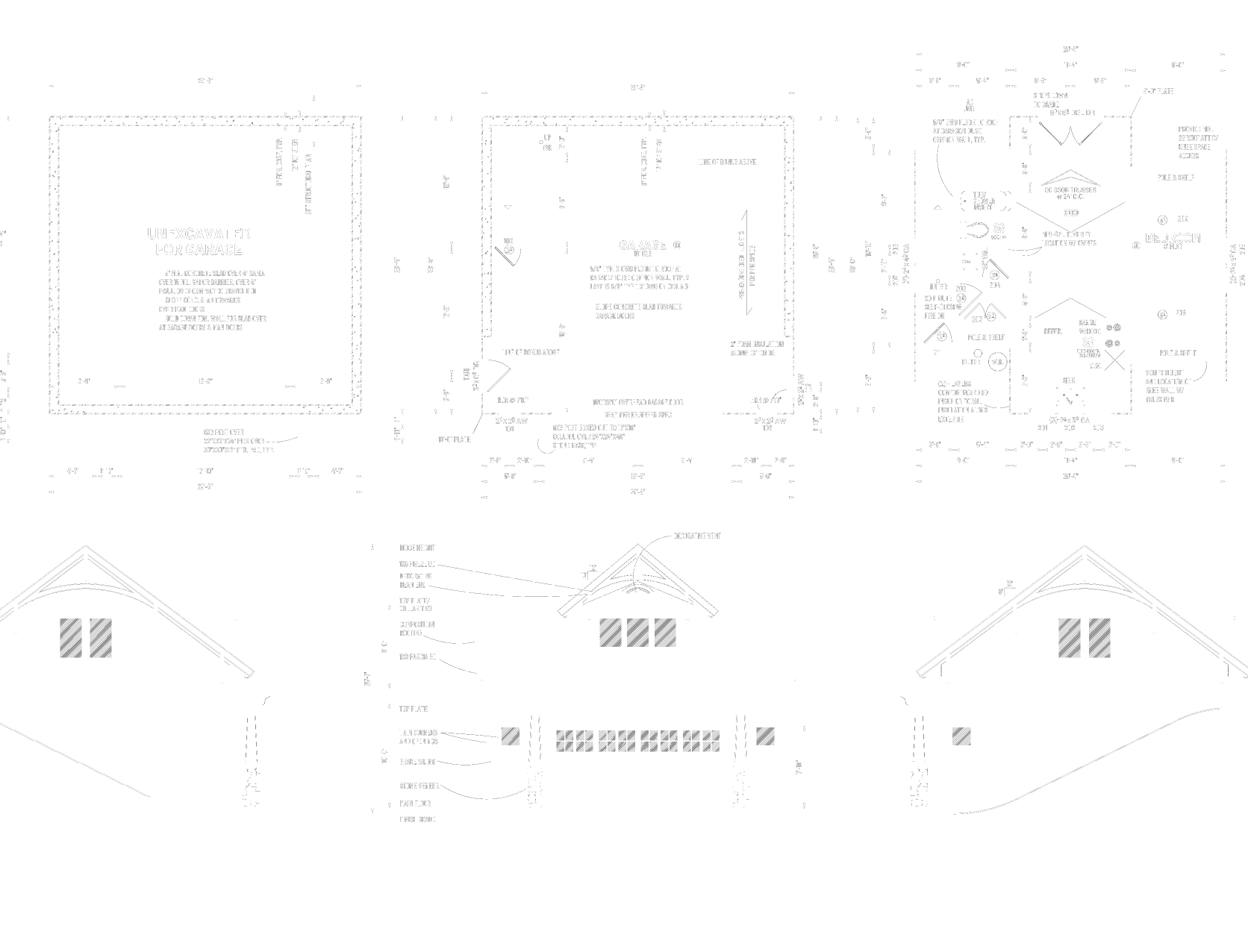 Garage example plan
